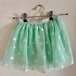 Disney NWOT Princess Tutu Green Sheer Skirt Size 5T